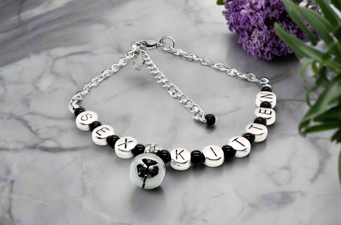 Sex Kitten Anklet / Bracelet with Jingling Bell Charm – Ankletme