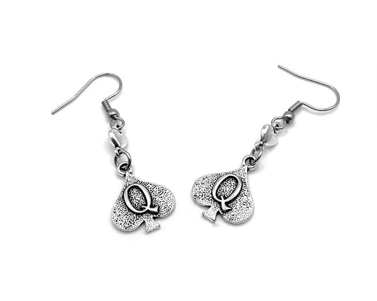 QOS BBC Queen of Spades BBC Owned Earrings