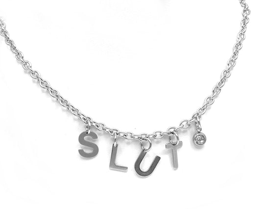 Slut Anklet Bracelet Choker